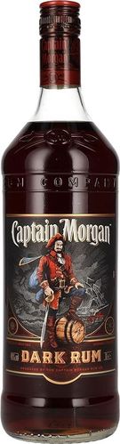 Captain Morgan Dark Rum (Black Label) 40% 1,0l