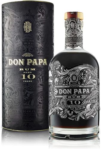 Don Papa Rum 10 Jahre mit Korkdeckel 0,7l 43%