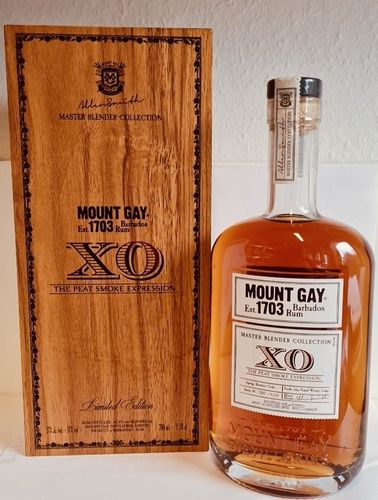 Mount Gay XO Peat Smoke Rum 57% 0,70L