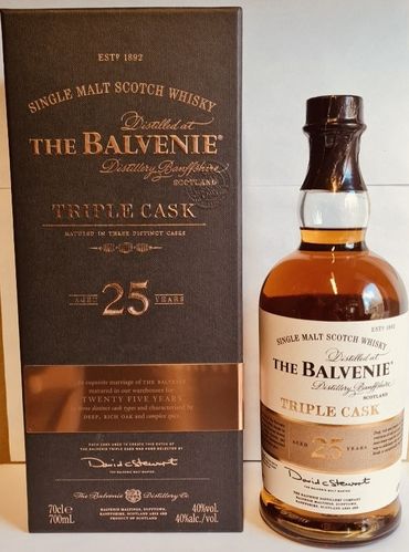 Balvenie 25 Jahre Triple Cask
