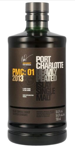 Bruichladdich Port Charlotte PMC:01 2013 Heavily Peated 0,7l 54,5%