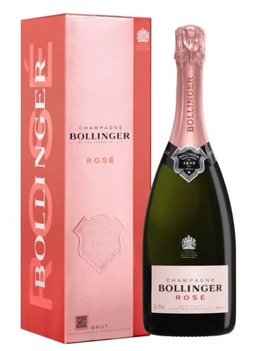 Bollinger Champagne ROSÉ Brut 12% 0,75l in Geschenkbox