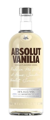 Absolut Vodka Vanilia 1L 38%