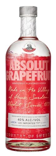 Absolut Vodka Grapefruit 1L 40%