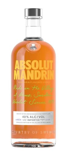 Absolut Vodka Mandrin 1L 40%
