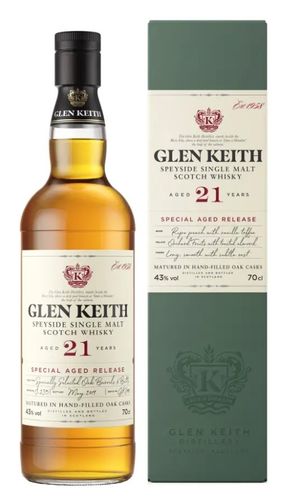 Glen Keith 21 Years Special Aged Release + Box 0,7l 43%