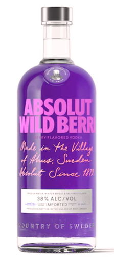 Absolut Vodka Wild Berri 1l 38%
