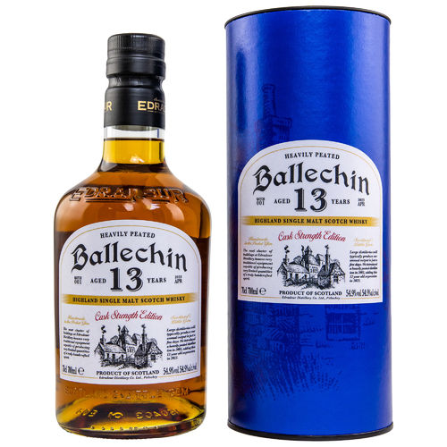 Ballechin 13 Years Cask Strength Edition # 1 0,7l 54,9%.