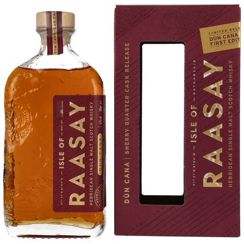Isle of Raasay - Dun Cana - Sherry Quarter Cask 1st Edition 2023 52% 0,7l