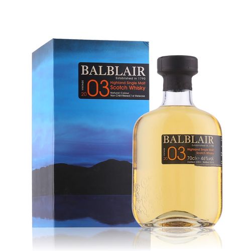 Balblair Vintage 2003/2015 1st Release 0,7l 46%