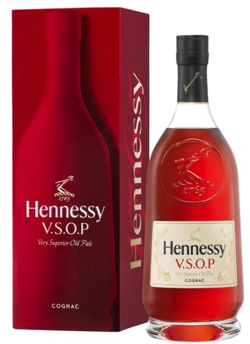 Hennessy VSOP Cognac in Geschenkbox 40% 1l