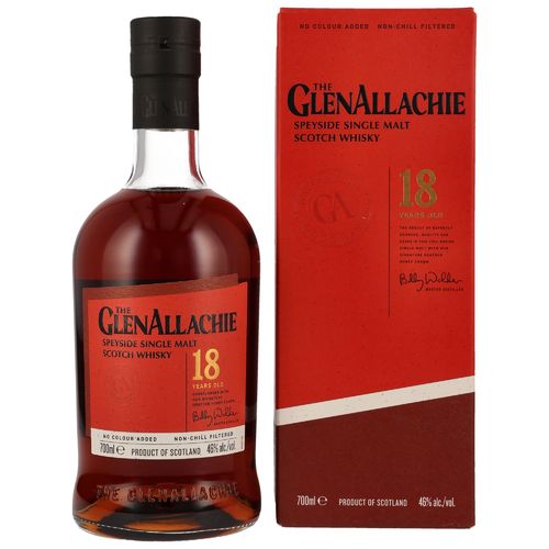 GlenAllachie 18 Years Old Neues Design 0,7l 46.0%